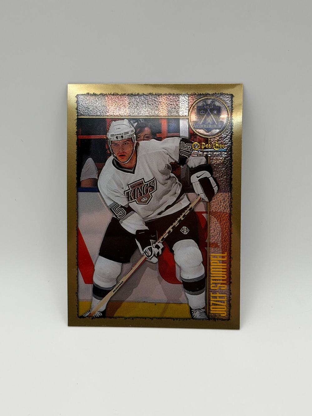 1998-99 O-Pee-Chee Chrome Refractor #132 Jozef Stumpel Kings